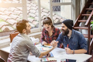Un aménagement particulier pour le coworking